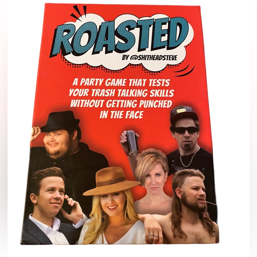 Roasted adult party game new